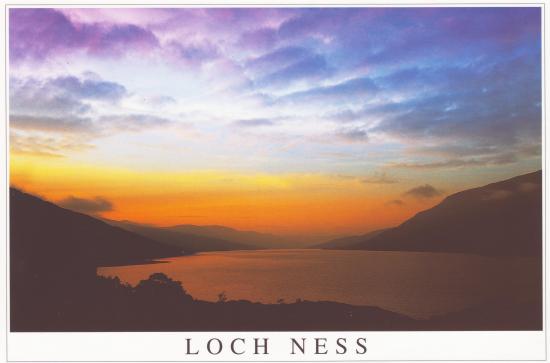 Sunset on The Loch Ness