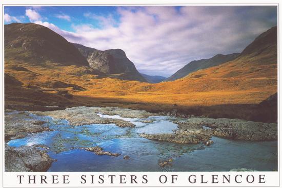 The Three Sisters of Glencoe, The Highlands