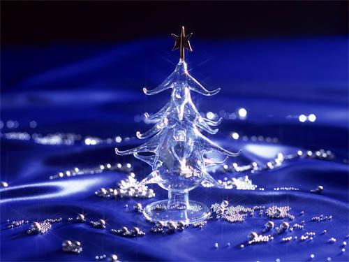 wallpaper-christmas-tree-crystal-blue