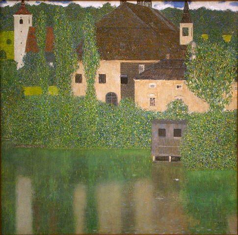 Castle with a Moat, 1908 Gustav Klimt