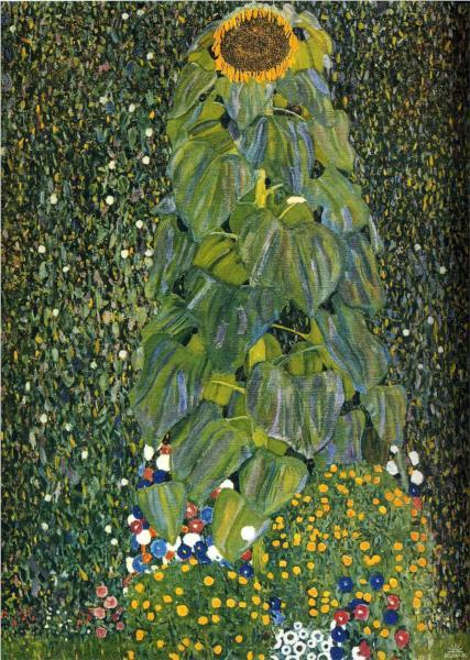 The Sunflower, 1907 Gustav Klimt