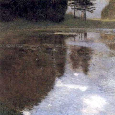 Quiet pond in the park of Appeal, 1889 Gustav Klimt