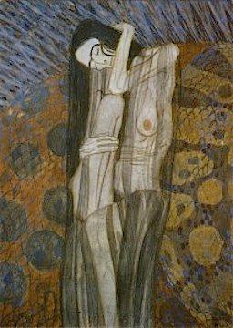 Nagender Kummer, from The Beethoven Frieze, 1902 Gustav Klimt