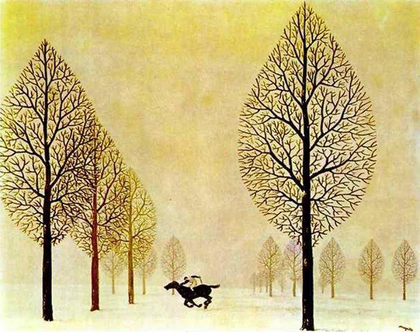 The Lost Jockey, 1948 René Magritte