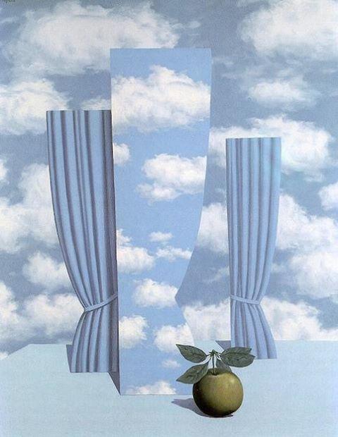 The Beautiful World (Le Beau Monde)1962 René Magritte